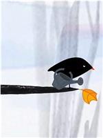 小鸟与树叶